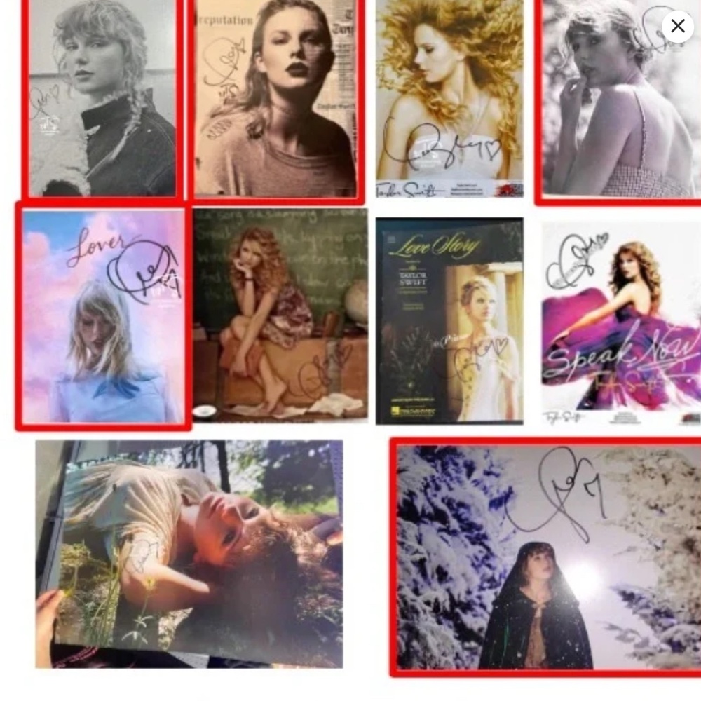 ISO OF SIGNED TAYLOR SWIFT (DO NOT BUY!!!)